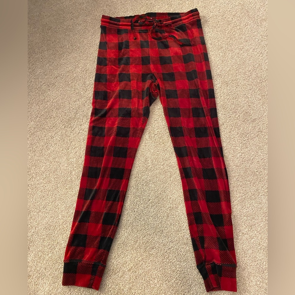 American Eagle Buffalo Plaid Jogger